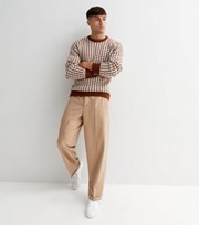 New Look Stone Wide Leg Trousers